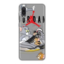 Силиконовый Чехол Nike Air Jordan на Самсунг А02 – Air Jordan