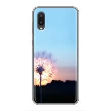 Силіконовий Чохол з кульбабками на Samsung Galaxy A02 – Захід з кульбабкою