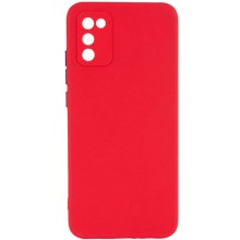 Чехол TPU Square Full Camera для Samsung Galaxy A02s – Красный