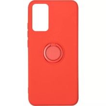 Чехол TPU Candy Ring для Samsung Galaxy A02s – Красный