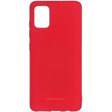 TPU чехол Molan Cano Smooth для Samsung Galaxy A02s – Красный