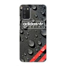Чехлы Адидас для Samsung Galaxy A02s (AlphaPrint) (Адидас принт)