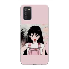 Чохли з героями АНИМЕ на Samsung Galaxy A02s (Сейлор Марс)