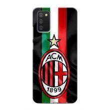 Чехлы для Samsung Galaxy A02s (VPrint) - Футбольные клубы (ФК Милан)