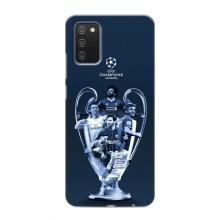 Чехлы для Samsung Galaxy A02s (VPrint) - Футбольные клубы (Кубок ЛЧ)