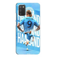 Чехлы с принтом для Samsung Galaxy A02s Футболист (Erling Haaland)