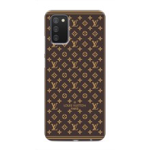 Чохли Луі Вітон для Samsung Galaxy A02s (AlphaPrint - LOUIS VUITTON) (шпалери LV)