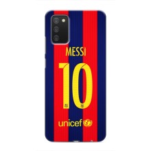 Чехлы Месси для Samsung Galaxy A02s (AlphaPrint) (Messi Barca 10)