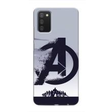 Чехлы с героями Марвел Samsung Galaxy A02s (VPrint)