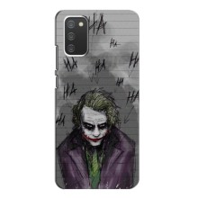 Чехлы с картинкой Джокера на Samsung Galaxy A02s – Joker клоун
