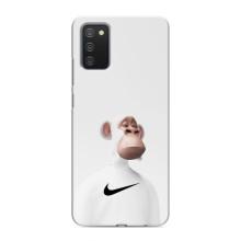Чехлы с Обезьянами NFT для Samsung Galaxy A02s (AlphaPrint) (обезьяна NFT Nike)