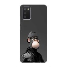 Чехлы с Обезьянами NFT для Samsung Galaxy A02s (AlphaPrint) (стильная обезьяна NFT)