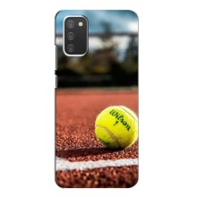 Чехлы с принтом Спортивная тематика для Samsung Galaxy A02s (Теннисный корт)