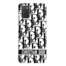 Чехол (Dior, Prada, YSL, Chanel) для Samsung Galaxy A02s (Christian Dior)
