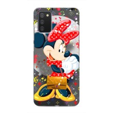 Чехол Disney Mouse Samsung Galaxy A02s (PREMIUMPrint) – Minni с бантиком