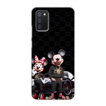 Чехол Disney Mouse Samsung Galaxy A02s (PREMIUMPrint) – Семья Маусов