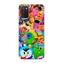 Чехол для Samsung Galaxy A02s Бравл Старс (VPrint)