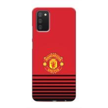 Чехол Манчестер Юнайтед для Самсунг А02с (AlphaPrint) (manchester united)