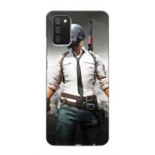 Чехол PUBG для Самсунг А02с (AlphaPrint) (Пабг мен)