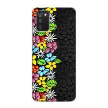 Чохол з Квітами для Samsung Galaxy A02s – Яскраві квіти