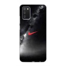 Чохол для Samsung Galaxy A02s - з принтом Найк (AlphaPrint) – Найк червоний