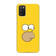Чехол с Симпсонами для Samsung Galaxy A02s (VPrint)