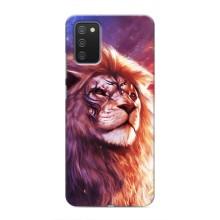 Чехол со Львом для Samsung Galaxy A02s (VPrint) (Красочный Лев)