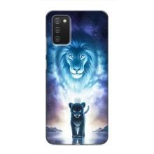 Чехол со Львом для Samsung Galaxy A02s (VPrint) (Маленький лев)