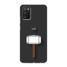 Чохол Супергерої Марвел на Самсунг Гелексі А02с (Молот Тора)