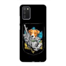 Чехол с принтом для Samsung Galaxy A02s – Патрон Воин