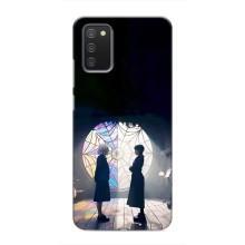 Чехлы Венсдей на Samsung Galaxy A02s Уэнсдей (AlphaPrint) (Уэнздей и Инид)