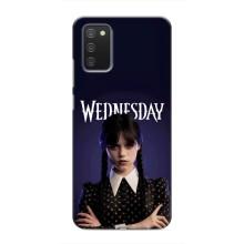 Чехлы Венсдей на Samsung Galaxy A02s Уэнсдей (AlphaPrint) (Wednesday)