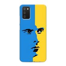 Украинские Чехлы для Samsung Galaxy A02s с картинкой УПА (AlphaPrint) (Степан Бандера)
