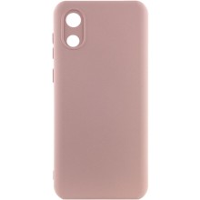 Чохол Silicone Cover Lakshmi Full Camera (A) для Samsung Galaxy A03 Core – Рожевий