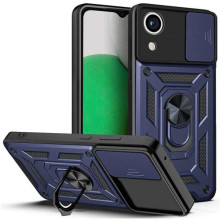 Чохол Ummi Camshield Serge Ring для Samsung Galaxy A03 Core – Синій