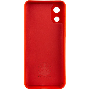 Чохол Silicone Cover Lakshmi Full Camera (A) для Samsung Galaxy A03 Core (Червоний)