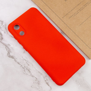 Чохол Silicone Cover Lakshmi Full Camera (A) для Samsung Galaxy A03 Core – Червоний