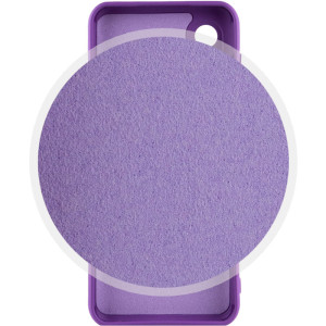 Чохол Silicone Cover Lakshmi Full Camera (A) для Samsung Galaxy A03 Core – Фіолетовий