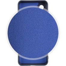 Чехол Silicone Cover Lakshmi Full Camera (A) для Samsung Galaxy A03 Core – Синий