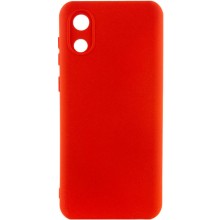 Чохол Silicone Cover Lakshmi Full Camera (A) для Samsung Galaxy A03 Core – Червоний