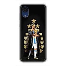 Чехлы Лео Месси Аргентина для Samsung Galaxy A03 Core (Месси король)