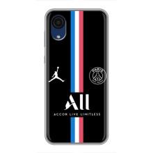Чохли PSG для Samsung Galaxy A03 Core (AlphaPrint) – футболка ПСЖ