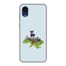 Чехлы с картинкой собаки Патрон для Samsung Galaxy A03 Core (AlphaPrint) (Сапер Пес)