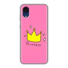 Чехол с картинкой (Стильные) для Самсунг А03 Кор - (AlphaPrint) (Princess)