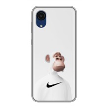 Чехлы с Обезьянами NFT для Samsung Galaxy A03 Core (AlphaPrint) (обезьяна NFT Nike)