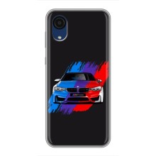 Чехол BMW для Самсунг А03 Кор – Цветная БМВ