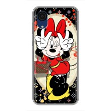 Чехол Disney Mouse Samsung Galaxy A03 Core (PREMIUMPrint) (Минни peace)