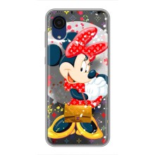 Чехол Disney Mouse Samsung Galaxy A03 Core (PREMIUMPrint) (Minni с бантиком)