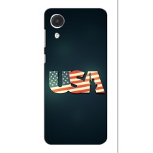 Чехол Флаг USA для Samsung Galaxy A03 Core (USA)