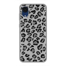 Чехол с леопардовым принтом на Samsung Galaxy A03 Core (Темный леопрад)